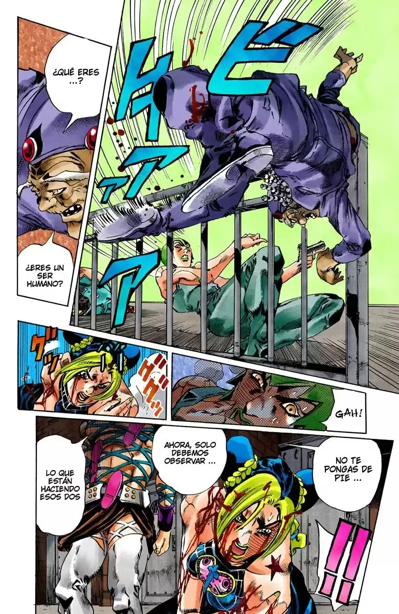 JoJo's Bizarre Adventure Parte 6: Stone Ocean Full Color Capitulo 68: Arde, Dragon's Dream parte 2 página 8