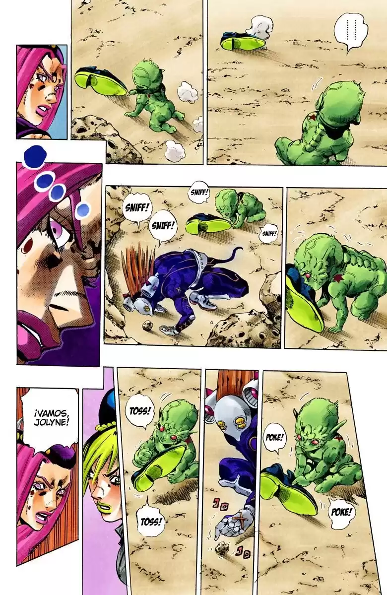 JoJo's Bizarre Adventure Parte 6: Stone Ocean Full Color Capitulo 88: AWAKEN - Despertar parte 4 página 8