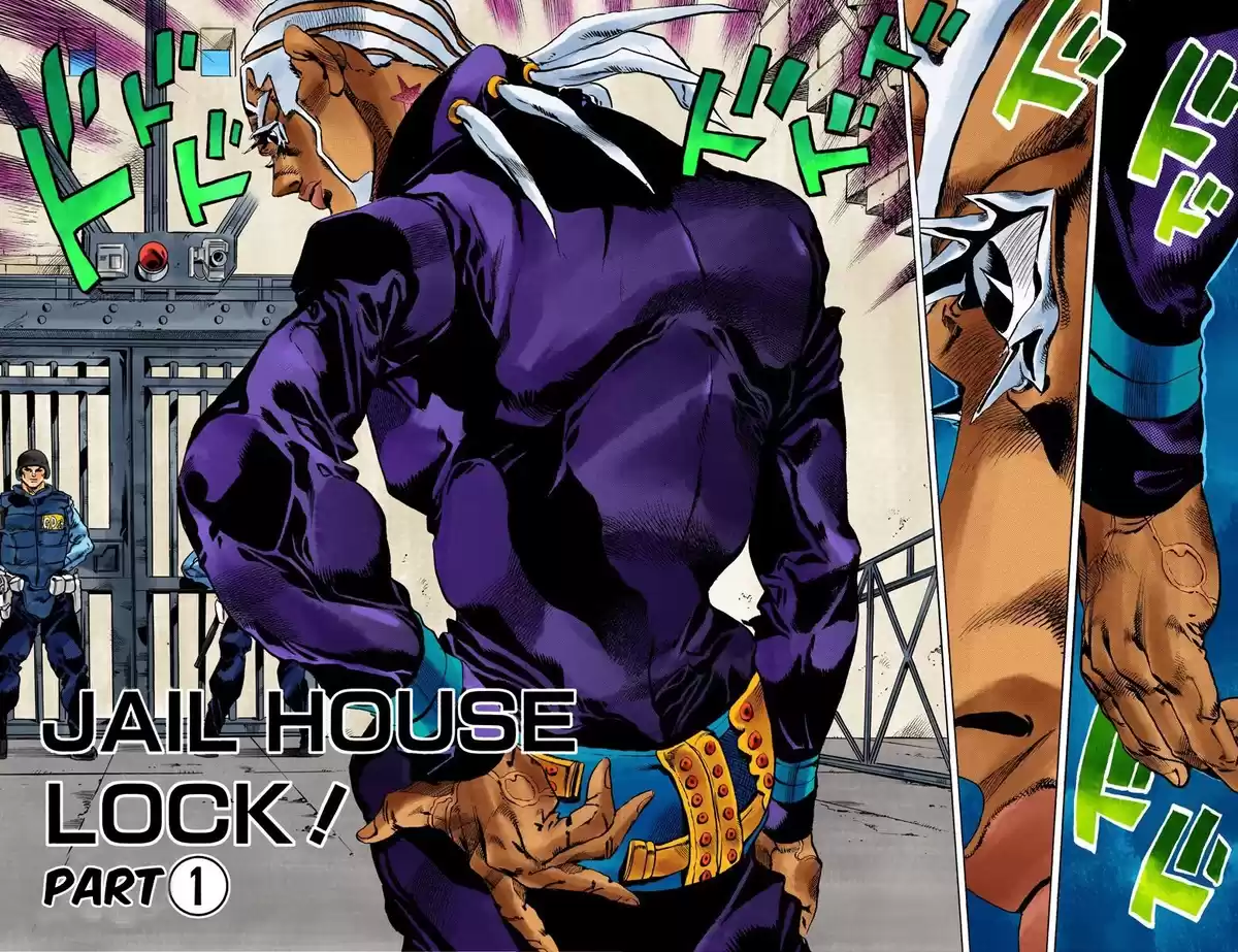 JoJo's Bizarre Adventure Parte 6: Stone Ocean Full Color Capitulo 96: ¡Jail House Lock! parte 1 página 2