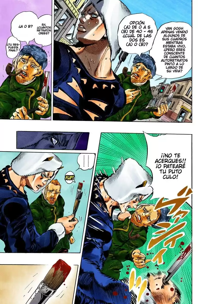 JoJo's Bizarre Adventure Parte 6: Stone Ocean Full Color Capitulo 109: Bohemian Rhapsody parte 6 página 5