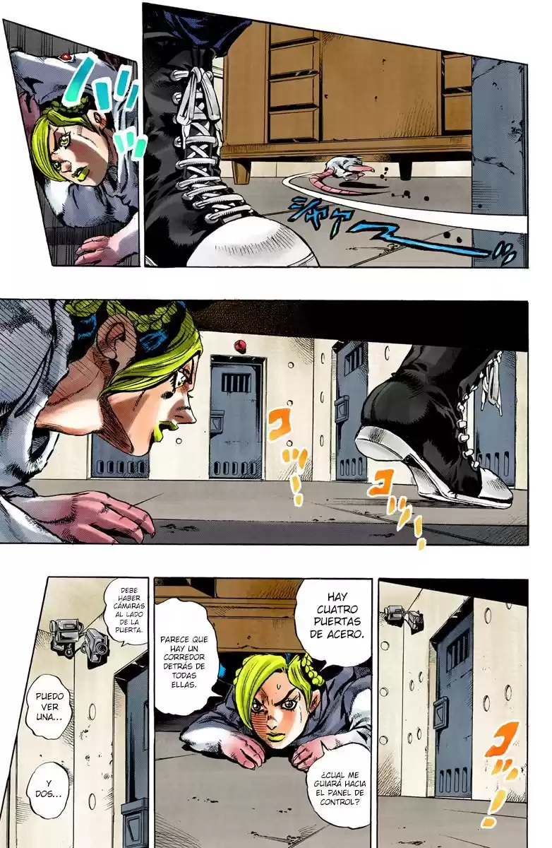 JoJo's Bizarre Adventure Parte 6: Stone Ocean Full Color Capitulo 7: Goo Goo Dolls página 10