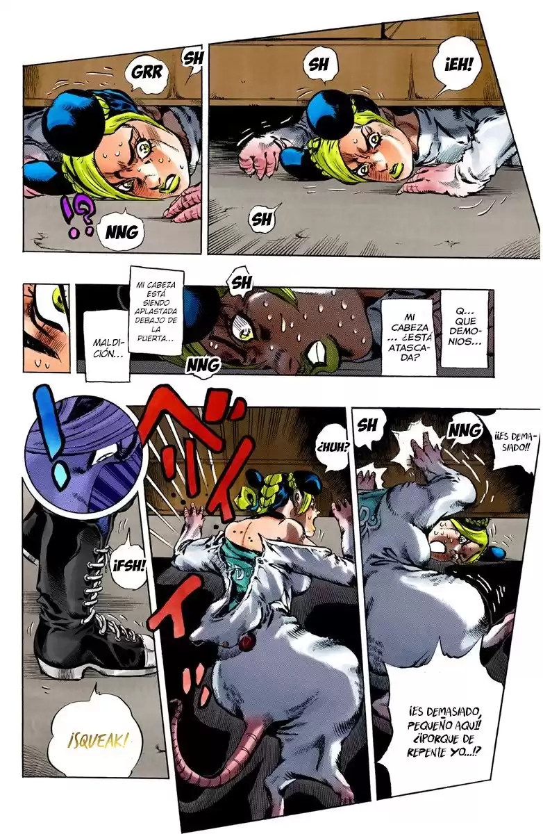 JoJo's Bizarre Adventure Parte 6: Stone Ocean Full Color Capitulo 7: Goo Goo Dolls página 11