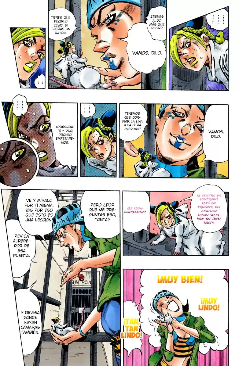 JoJo's Bizarre Adventure Parte 6: Stone Ocean Full Color Capitulo 7: Goo Goo Dolls página 6