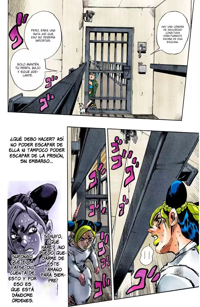 JoJo's Bizarre Adventure Parte 6: Stone Ocean Full Color Capitulo 7: Goo Goo Dolls página 7