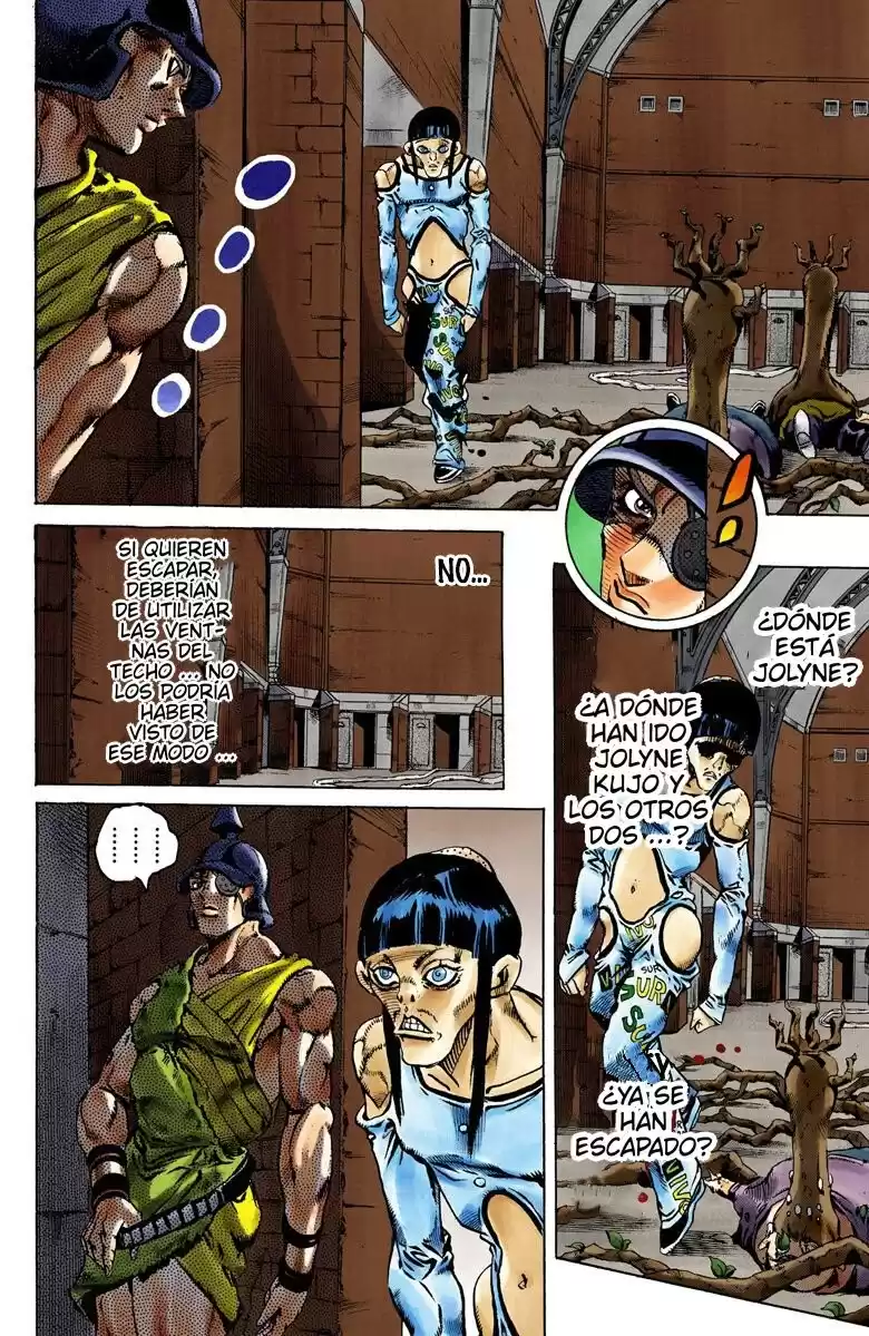 JoJo's Bizarre Adventure Parte 6: Stone Ocean Full Color Capitulo 78: ¡Aquí Viene Yo-Yo Ma! parte 1 página 11