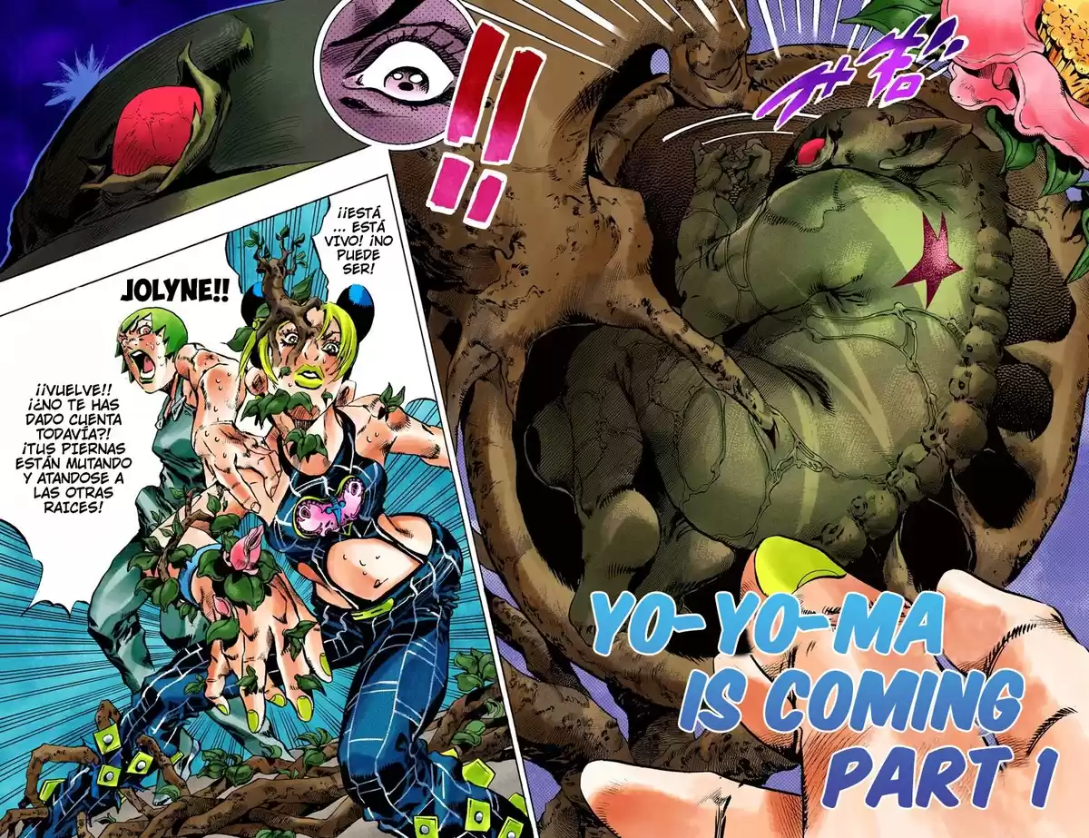 JoJo's Bizarre Adventure Parte 6: Stone Ocean Full Color Capitulo 78: ¡Aquí Viene Yo-Yo Ma! parte 1 página 2