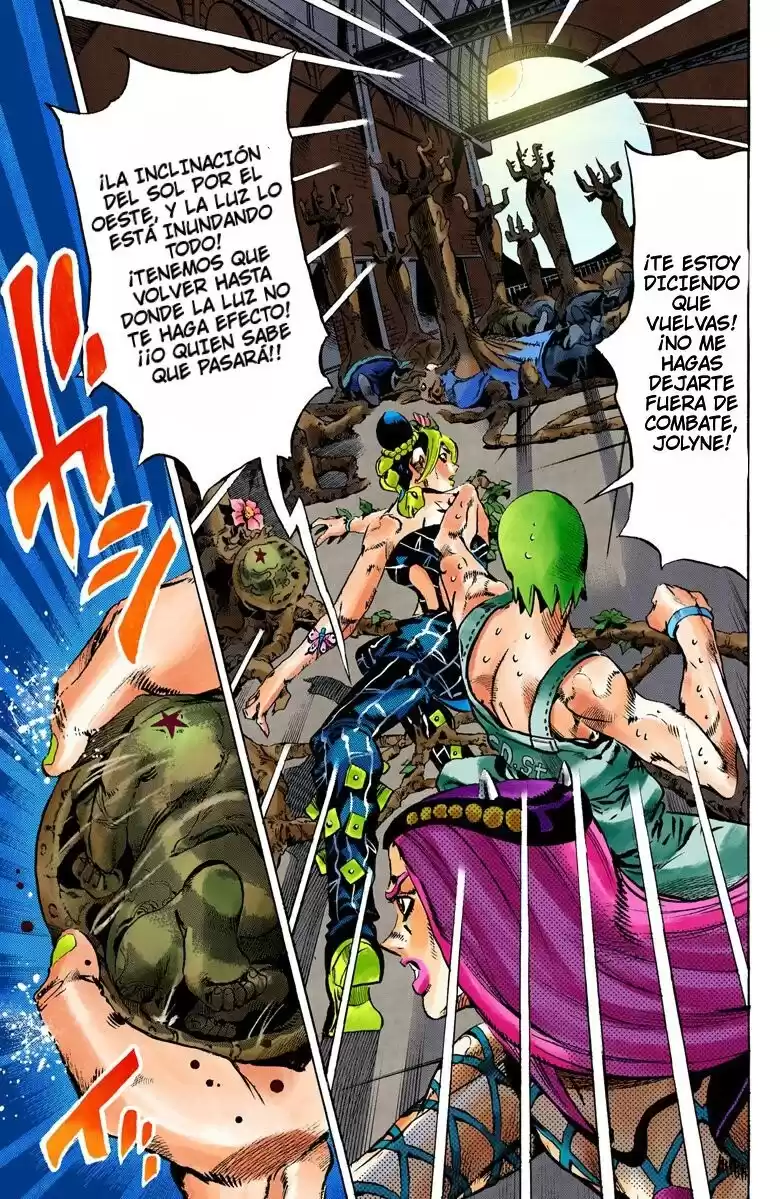 JoJo's Bizarre Adventure Parte 6: Stone Ocean Full Color Capitulo 78: ¡Aquí Viene Yo-Yo Ma! parte 1 página 4