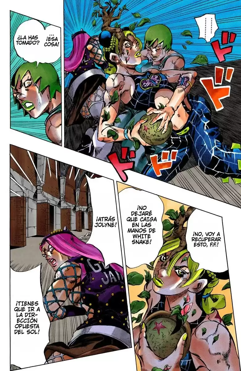 JoJo's Bizarre Adventure Parte 6: Stone Ocean Full Color Capitulo 78: ¡Aquí Viene Yo-Yo Ma! parte 1 página 5