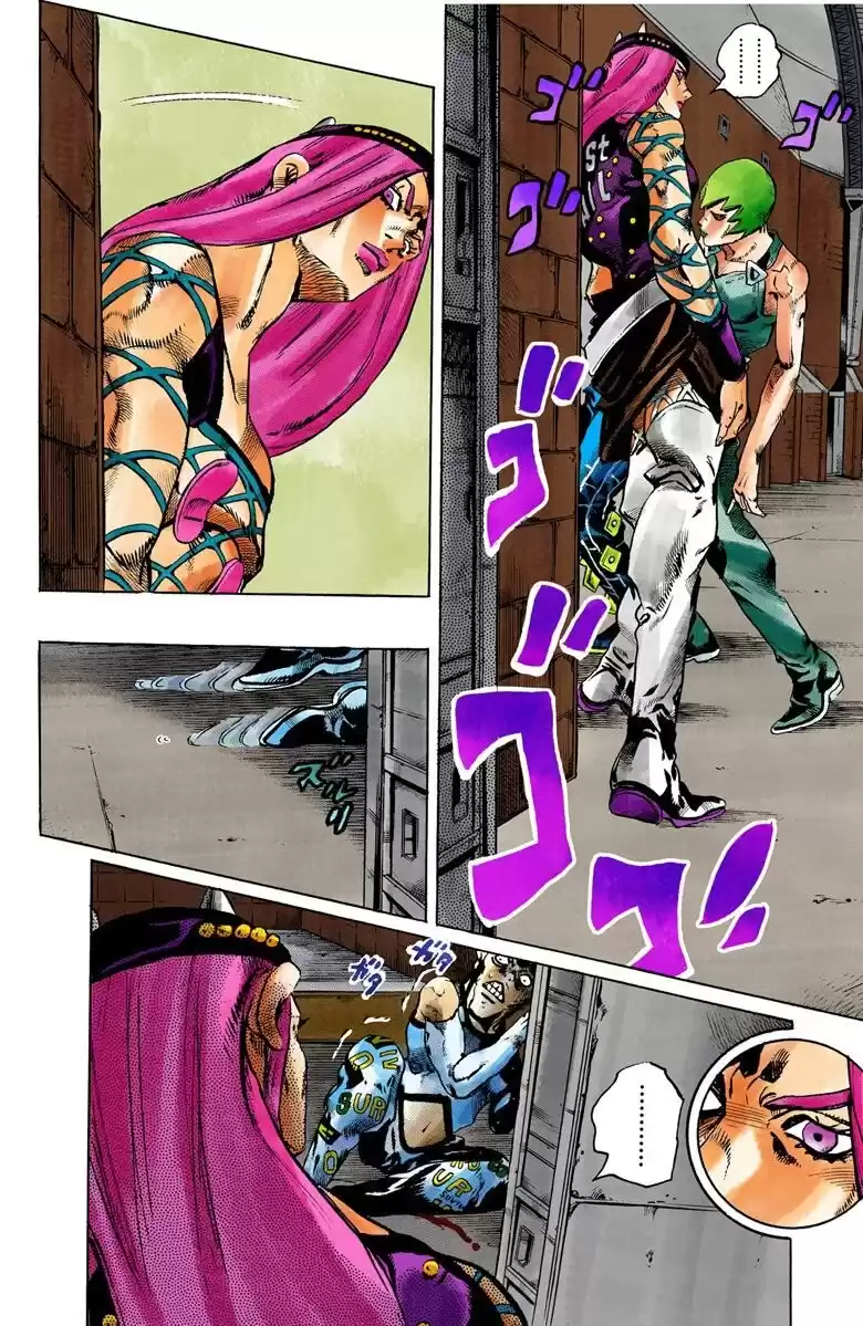 JoJo's Bizarre Adventure Parte 6: Stone Ocean Full Color Capitulo 78: ¡Aquí Viene Yo-Yo Ma! parte 1 página 7