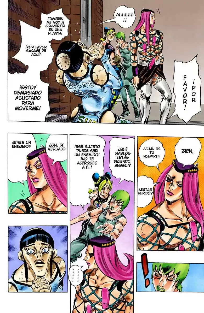 JoJo's Bizarre Adventure Parte 6: Stone Ocean Full Color Capitulo 78: ¡Aquí Viene Yo-Yo Ma! parte 1 página 9