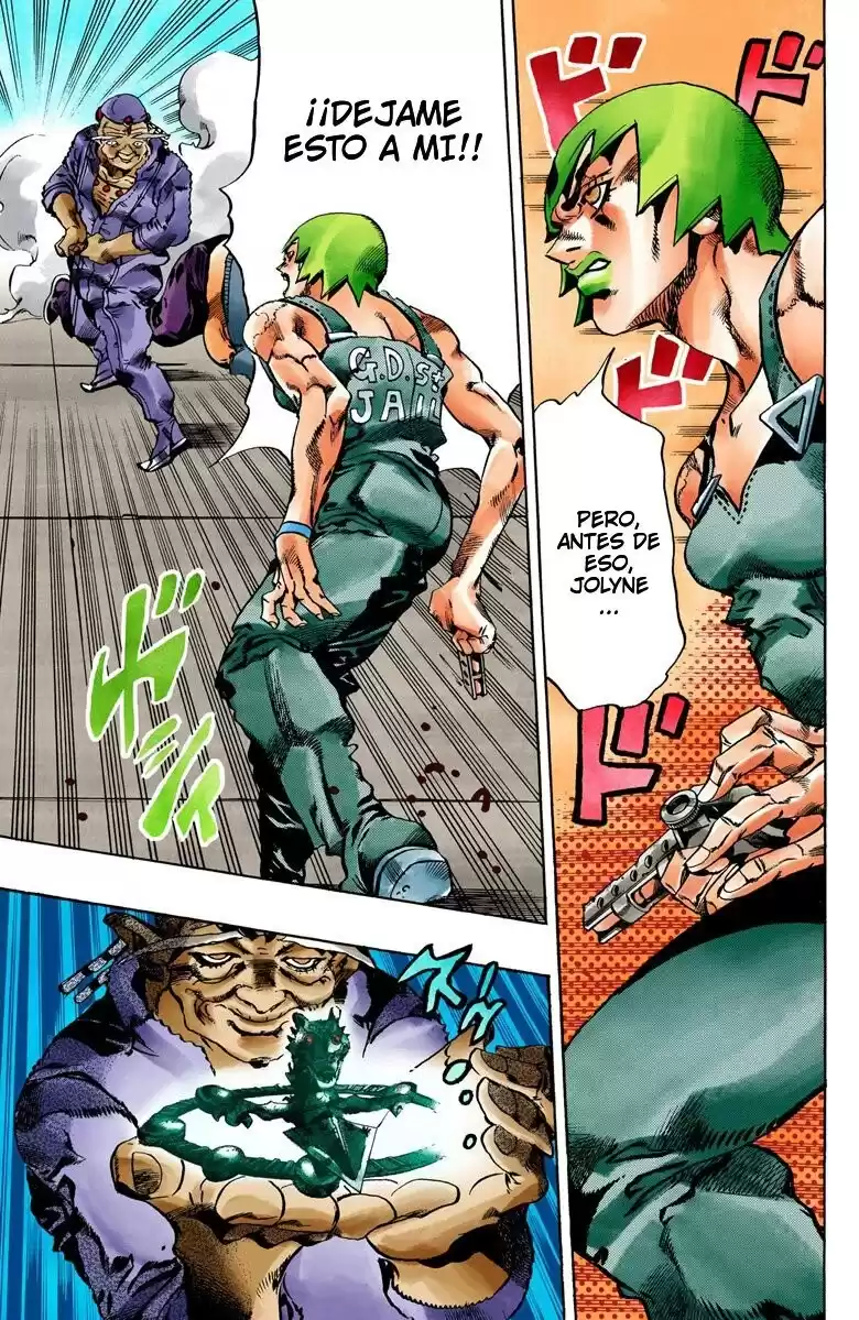 JoJo's Bizarre Adventure Parte 6: Stone Ocean Full Color Capitulo 67: Arde, Dragon's Dream parte 1 página 14