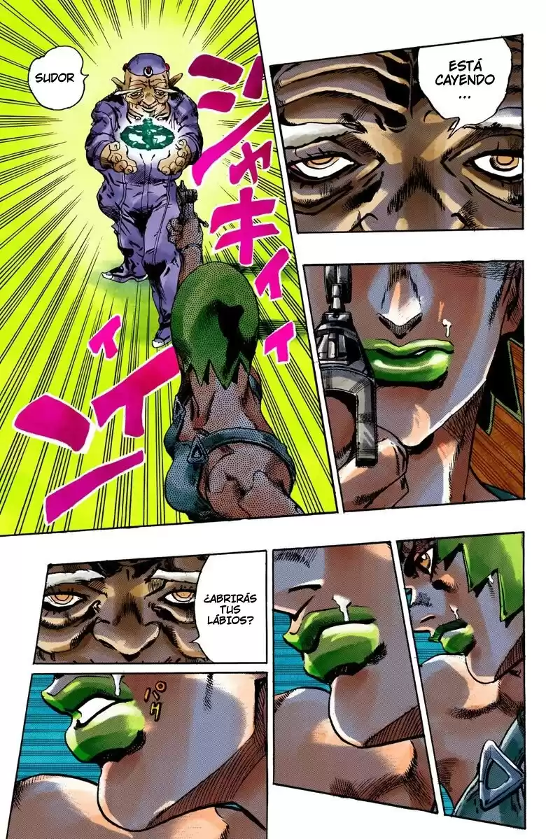 JoJo's Bizarre Adventure Parte 6: Stone Ocean Full Color Capitulo 67: Arde, Dragon's Dream parte 1 página 16