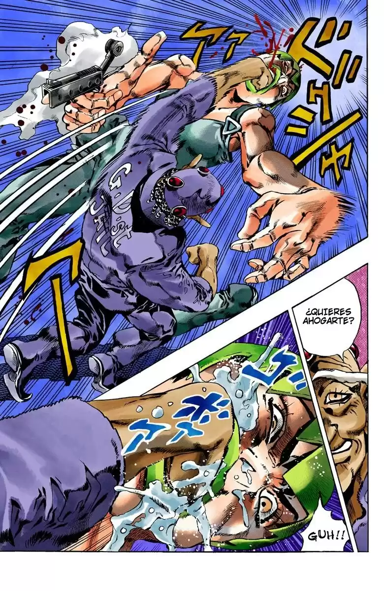 JoJo's Bizarre Adventure Parte 6: Stone Ocean Full Color Capitulo 67: Arde, Dragon's Dream parte 1 página 18