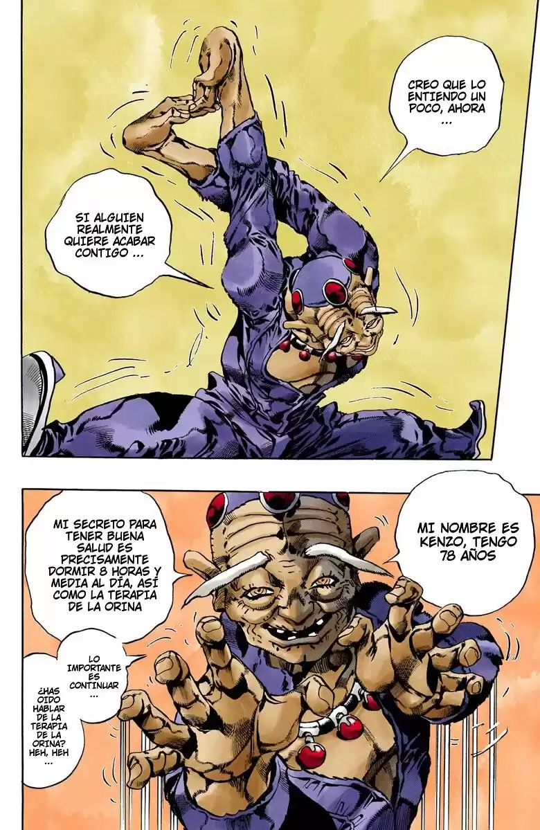 JoJo's Bizarre Adventure Parte 6: Stone Ocean Full Color Capitulo 67: Arde, Dragon's Dream parte 1 página 5