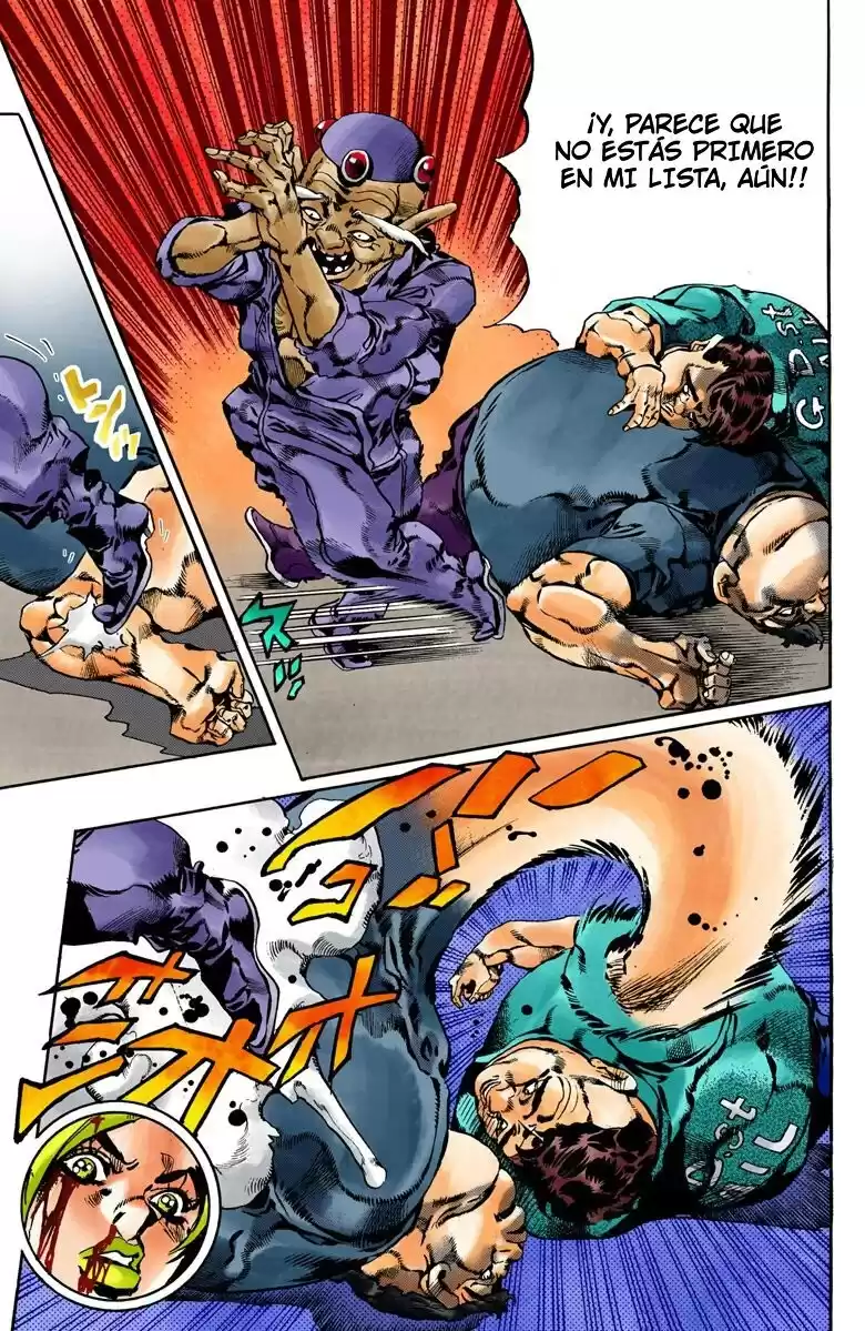 JoJo's Bizarre Adventure Parte 6: Stone Ocean Full Color Capitulo 67: Arde, Dragon's Dream parte 1 página 8