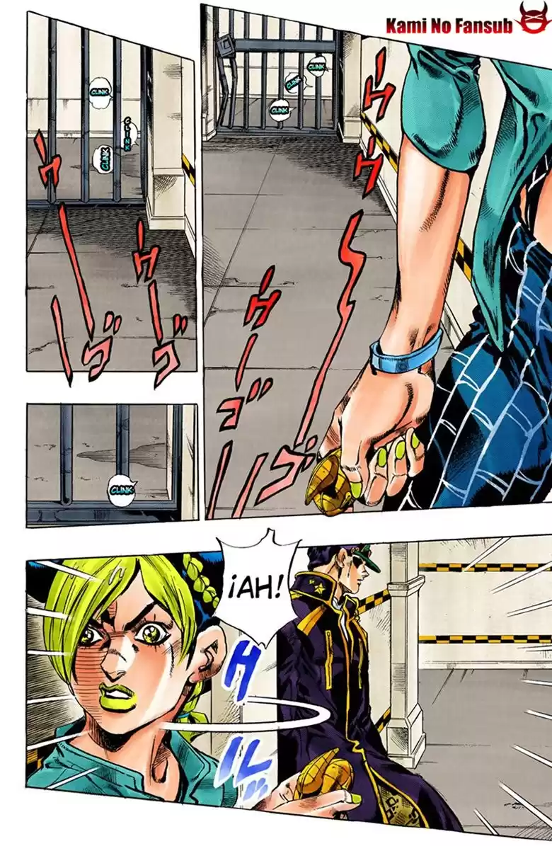 JoJo's Bizarre Adventure Parte 6: Stone Ocean Full Color Capitulo 18: El visitante parte 8 página 4