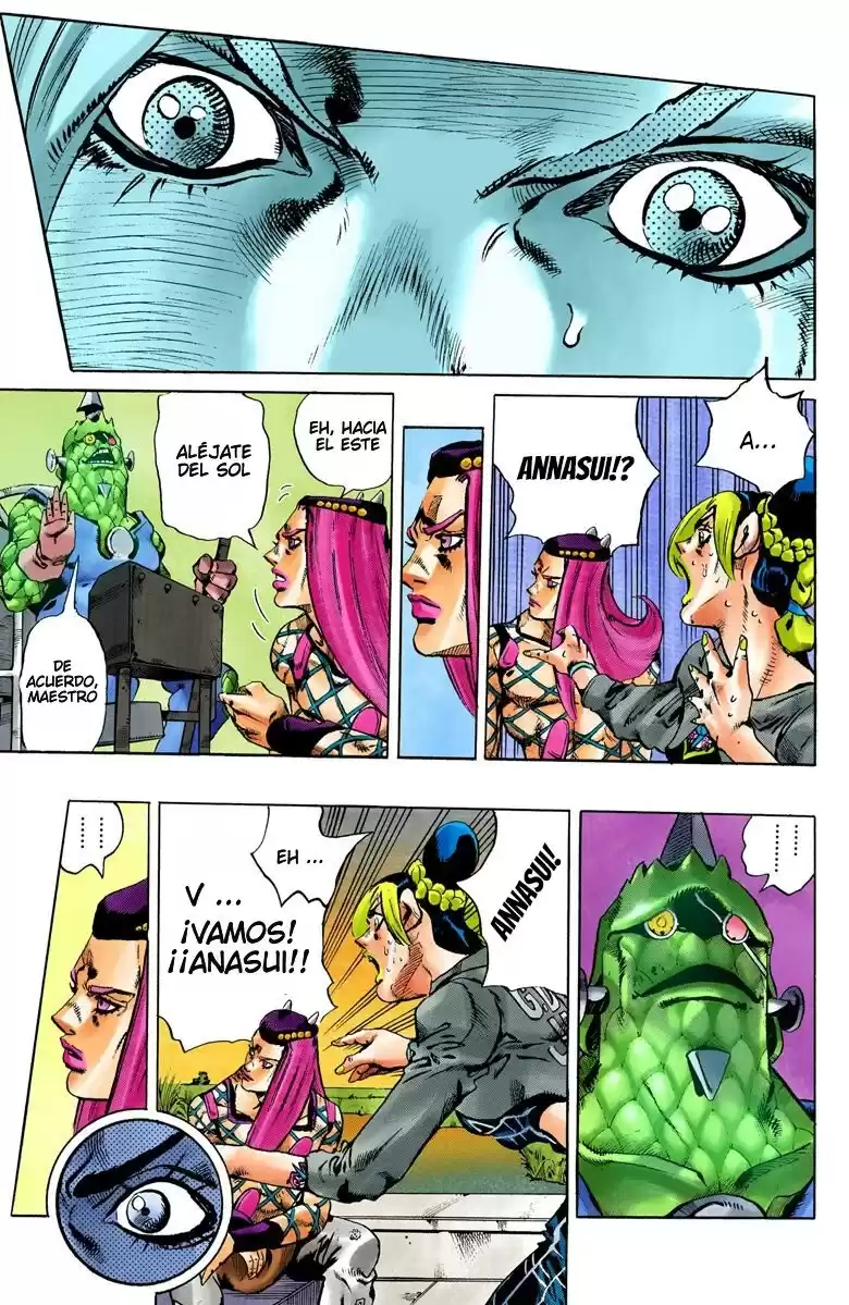 JoJo's Bizarre Adventure Parte 6: Stone Ocean Full Color Capitulo 81: ¡Aquí Viene Yo-Yo Ma! parte 4 página 10