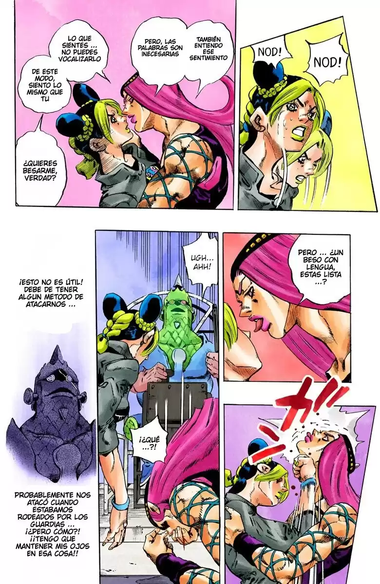 JoJo's Bizarre Adventure Parte 6: Stone Ocean Full Color Capitulo 81: ¡Aquí Viene Yo-Yo Ma! parte 4 página 15