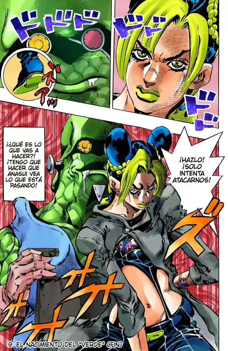 JoJo's Bizarre Adventure Parte 6: Stone Ocean Full Color Capitulo 81: ¡Aquí Viene Yo-Yo Ma! parte 4 página 18