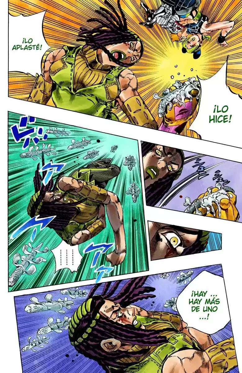 JoJo's Bizarre Adventure Parte 6: Stone Ocean Full Color Capitulo 113: Sky High parte 2 página 10