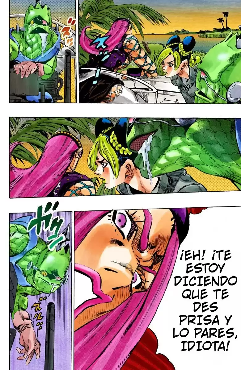 JoJo's Bizarre Adventure Parte 6: Stone Ocean Full Color Capitulo 80: ¡Aquí Viene Yo-Yo Ma! parte 3 página 3