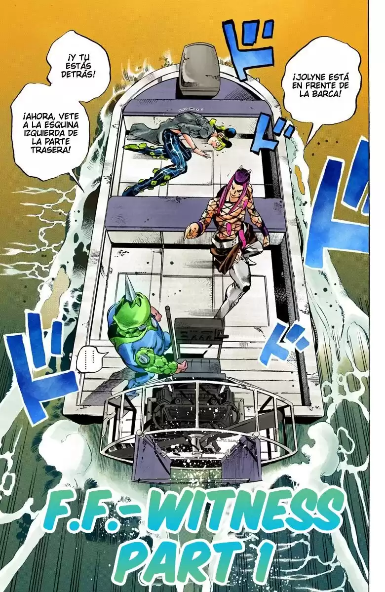 JoJo's Bizarre Adventure Parte 6: Stone Ocean Full Color Capitulo 83: F.F. - La Testigo parte 1 página 1