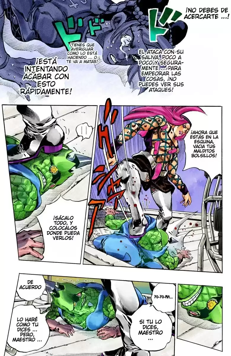 JoJo's Bizarre Adventure Parte 6: Stone Ocean Full Color Capitulo 83: F.F. - La Testigo parte 1 página 3