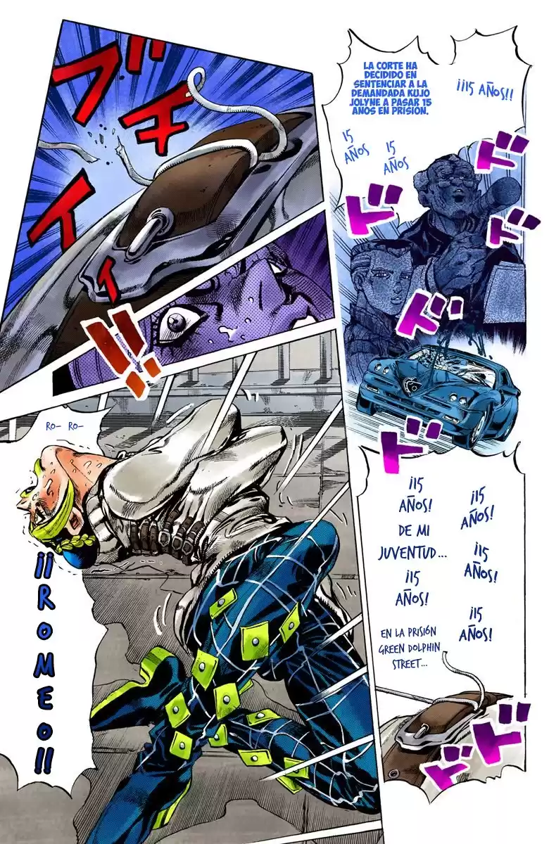 JoJo's Bizarre Adventure Parte 6: Stone Ocean Full Color Capitulo 3: Stone Ocean parte 3 página 3