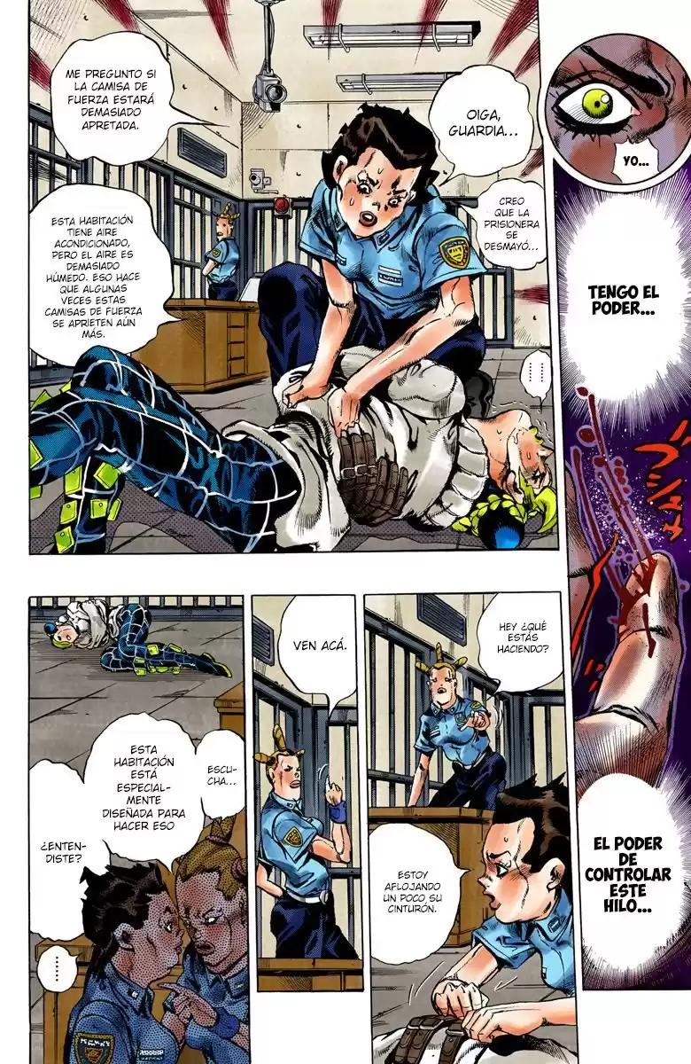 JoJo's Bizarre Adventure Parte 6: Stone Ocean Full Color Capitulo 3: Stone Ocean parte 3 página 4