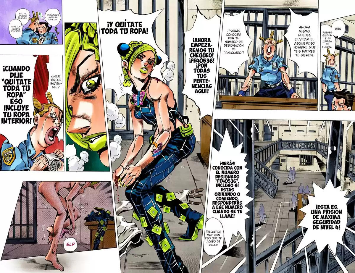 JoJo's Bizarre Adventure Parte 6: Stone Ocean Full Color Capitulo 3: Stone Ocean parte 3 página 6