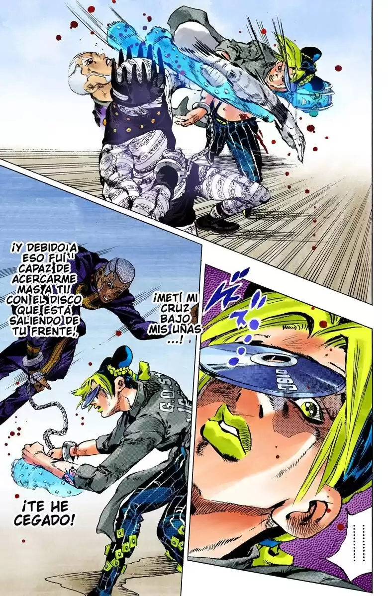 JoJo's Bizarre Adventure Parte 6: Stone Ocean Full Color Capitulo 94: Tiempo Paradisíaco página 11