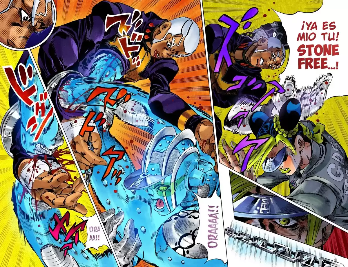 JoJo's Bizarre Adventure Parte 6: Stone Ocean Full Color Capitulo 94: Tiempo Paradisíaco página 12