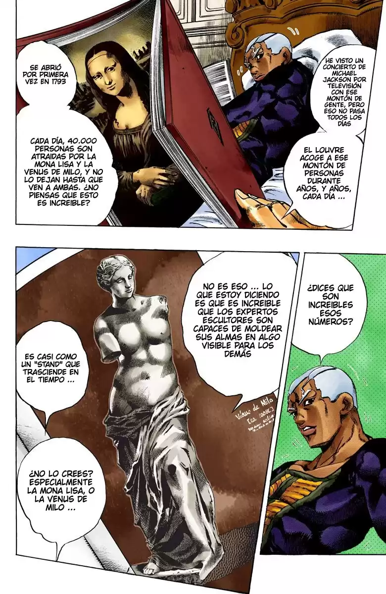 JoJo's Bizarre Adventure Parte 6: Stone Ocean Full Color Capitulo 94: Tiempo Paradisíaco página 2