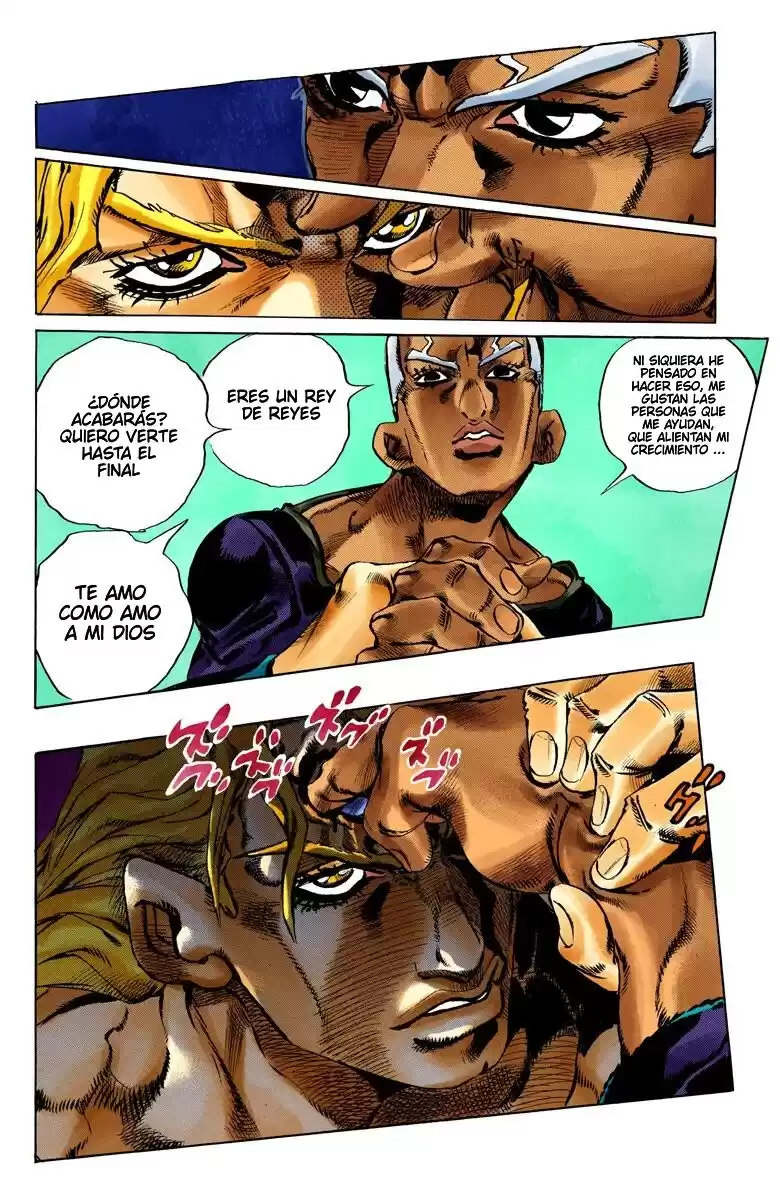 JoJo's Bizarre Adventure Parte 6: Stone Ocean Full Color Capitulo 94: Tiempo Paradisíaco página 4