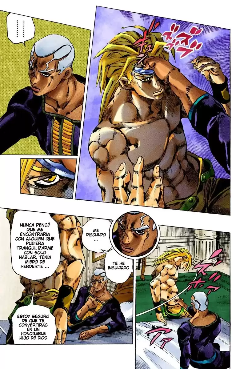 JoJo's Bizarre Adventure Parte 6: Stone Ocean Full Color Capitulo 94: Tiempo Paradisíaco página 5