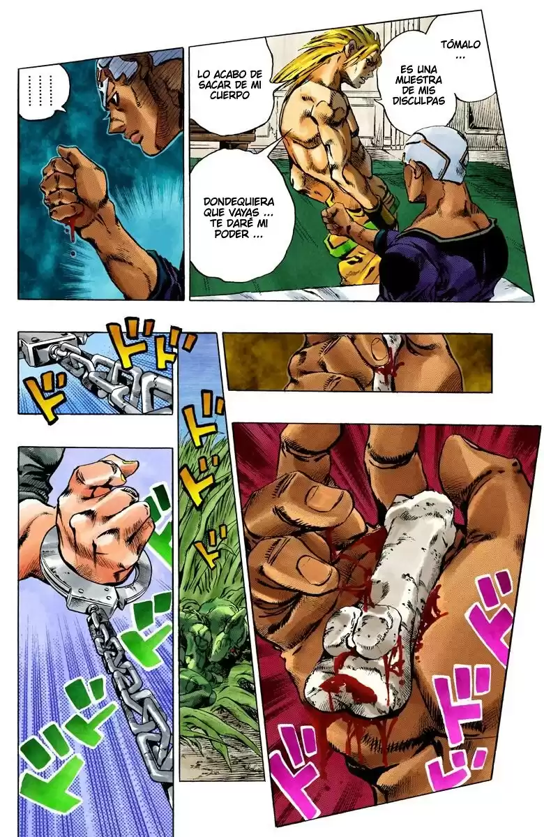 JoJo's Bizarre Adventure Parte 6: Stone Ocean Full Color Capitulo 94: Tiempo Paradisíaco página 6