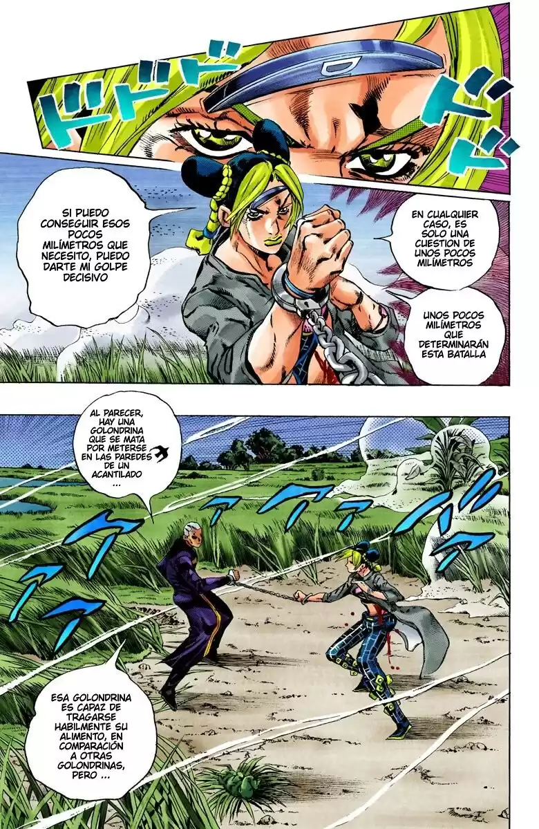 JoJo's Bizarre Adventure Parte 6: Stone Ocean Full Color Capitulo 94: Tiempo Paradisíaco página 7