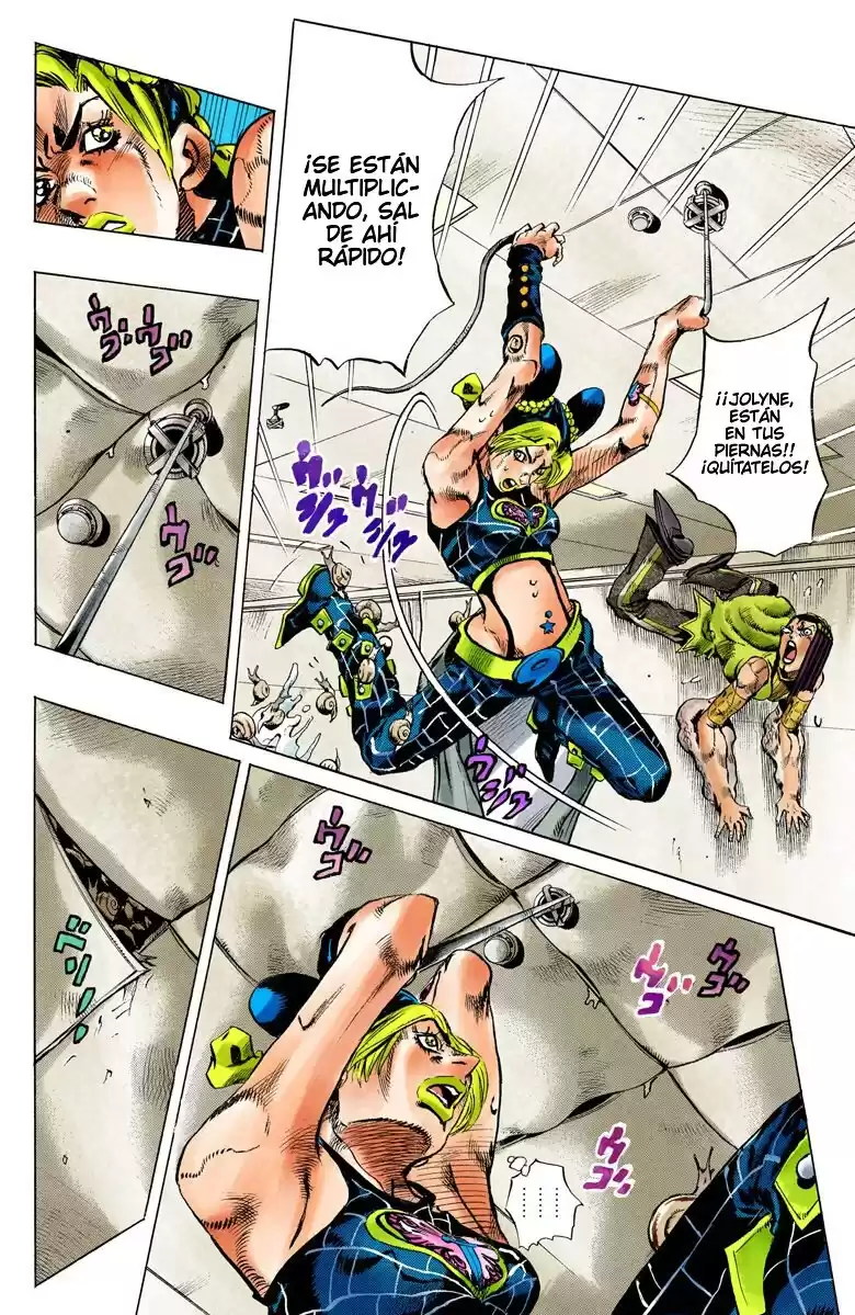 JoJo's Bizarre Adventure Parte 6: Stone Ocean Full Color Capitulo 130: Heavy Weather parte 6 página 11