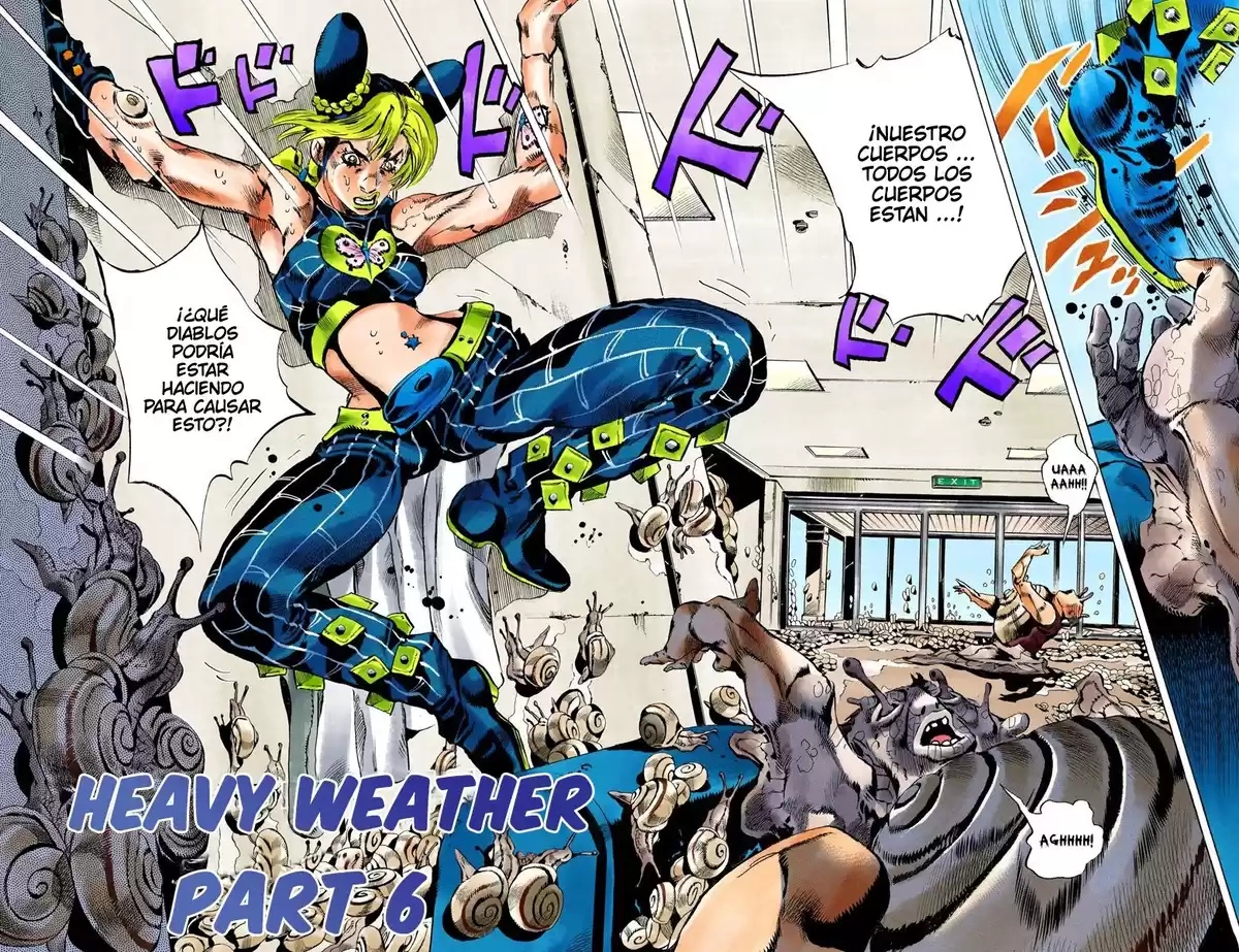 JoJo's Bizarre Adventure Parte 6: Stone Ocean Full Color Capitulo 130: Heavy Weather parte 6 página 2