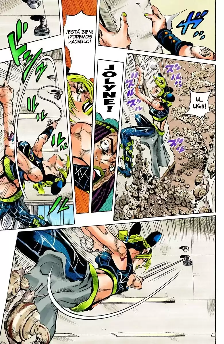 JoJo's Bizarre Adventure Parte 6: Stone Ocean Full Color Capitulo 130: Heavy Weather parte 6 página 6