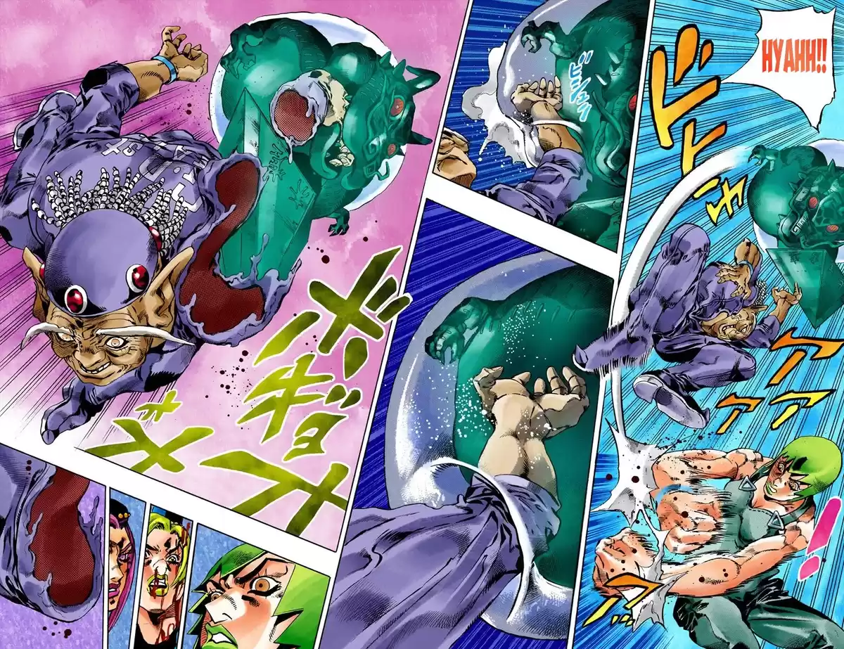 JoJo's Bizarre Adventure Parte 6: Stone Ocean Full Color Capitulo 69: Arde, Dragon's Dream parte 3 página 4