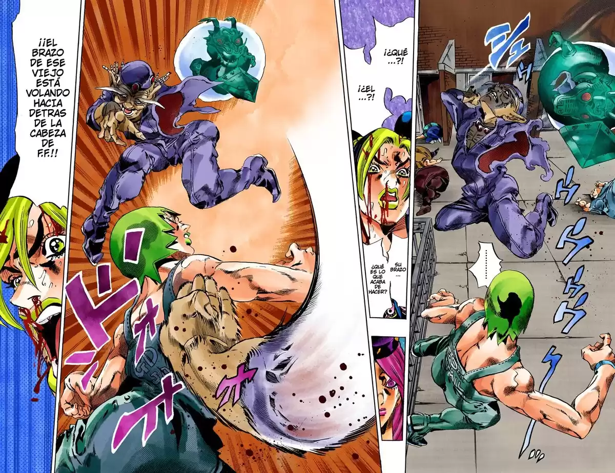 JoJo's Bizarre Adventure Parte 6: Stone Ocean Full Color Capitulo 69: Arde, Dragon's Dream parte 3 página 5