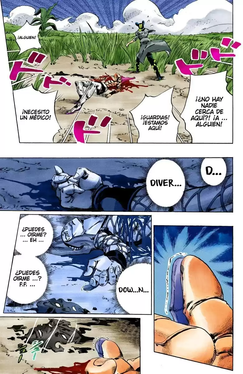 JoJo's Bizarre Adventure Parte 6: Stone Ocean Full Color Capitulo 95: ¡Luna Nueva! Nuevo Sacerdote página 10