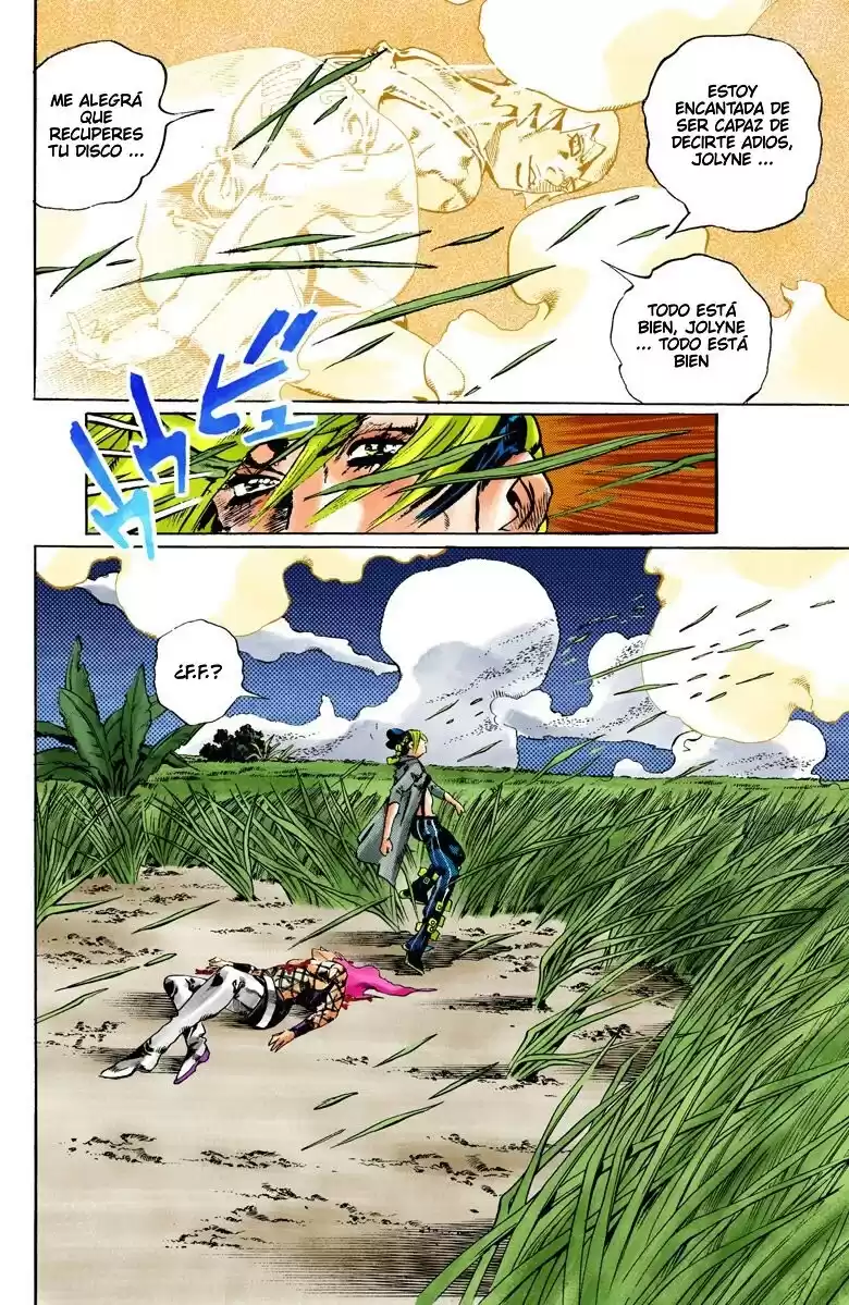 JoJo's Bizarre Adventure Parte 6: Stone Ocean Full Color Capitulo 95: ¡Luna Nueva! Nuevo Sacerdote página 17