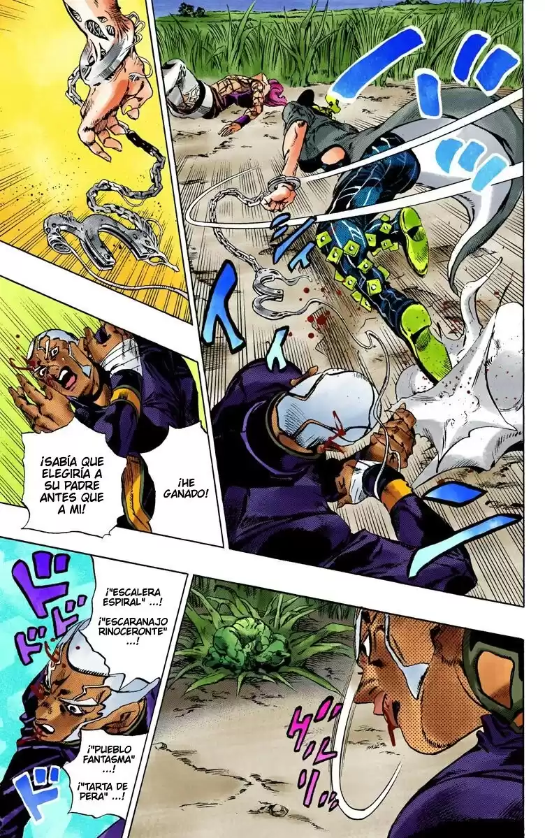 JoJo's Bizarre Adventure Parte 6: Stone Ocean Full Color Capitulo 95: ¡Luna Nueva! Nuevo Sacerdote página 4