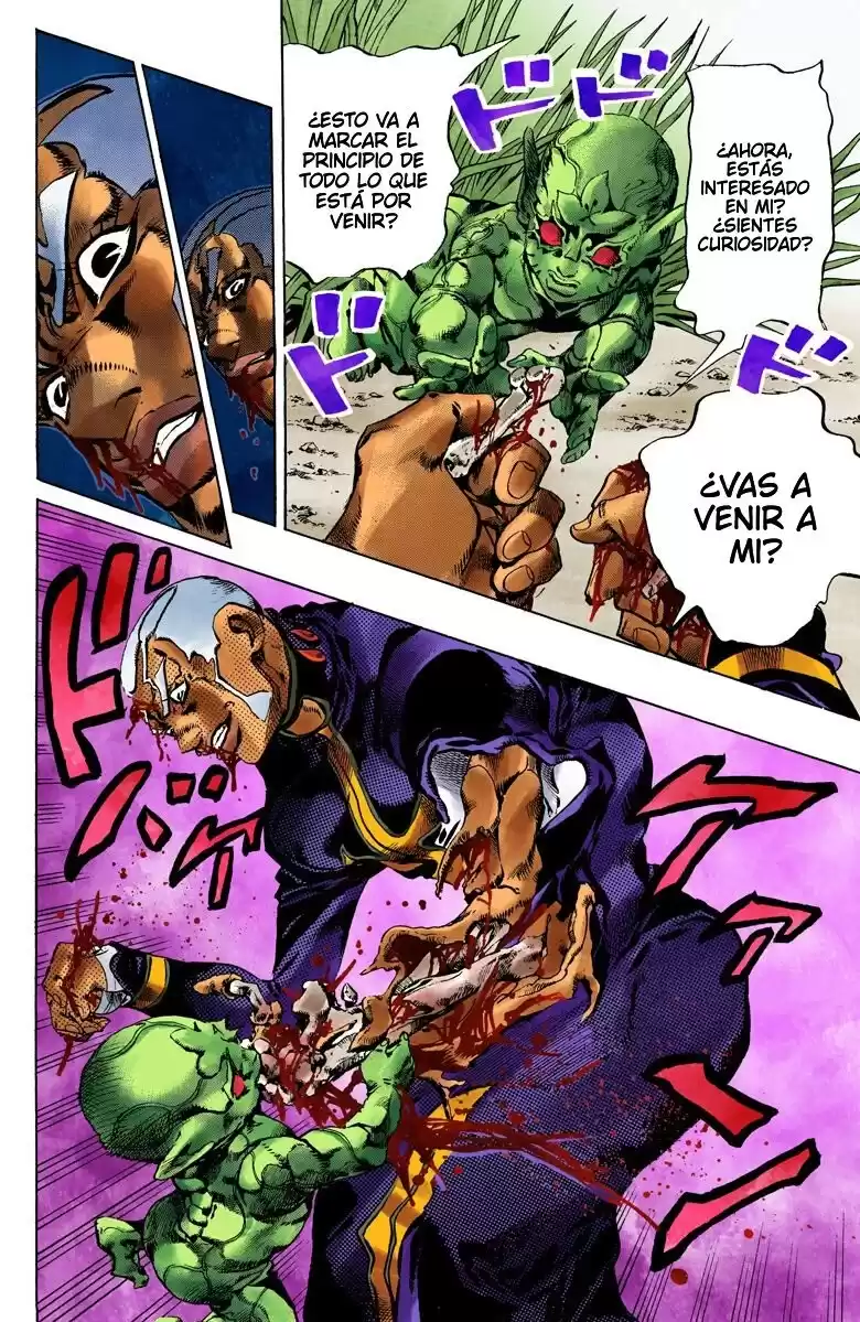 JoJo's Bizarre Adventure Parte 6: Stone Ocean Full Color Capitulo 95: ¡Luna Nueva! Nuevo Sacerdote página 7