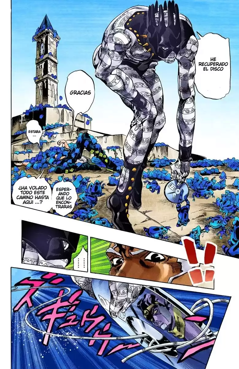 JoJo's Bizarre Adventure Parte 6: Stone Ocean Full Color Capitulo 50: Aviso de Precipitación Repentina parte 3 página 7