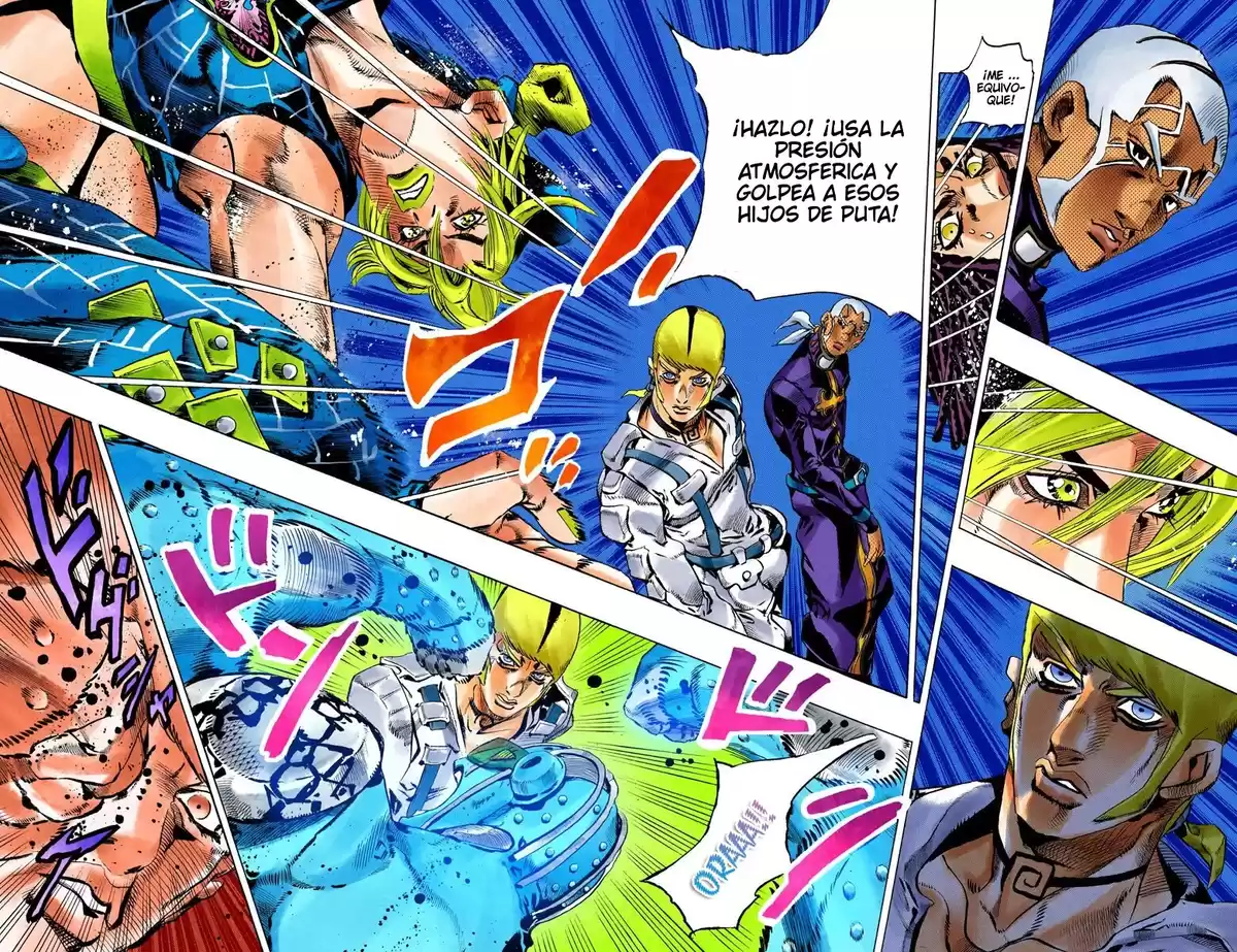 JoJo's Bizarre Adventure Parte 6: Stone Ocean Full Color Capitulo 121: Under World parte 3 página 10