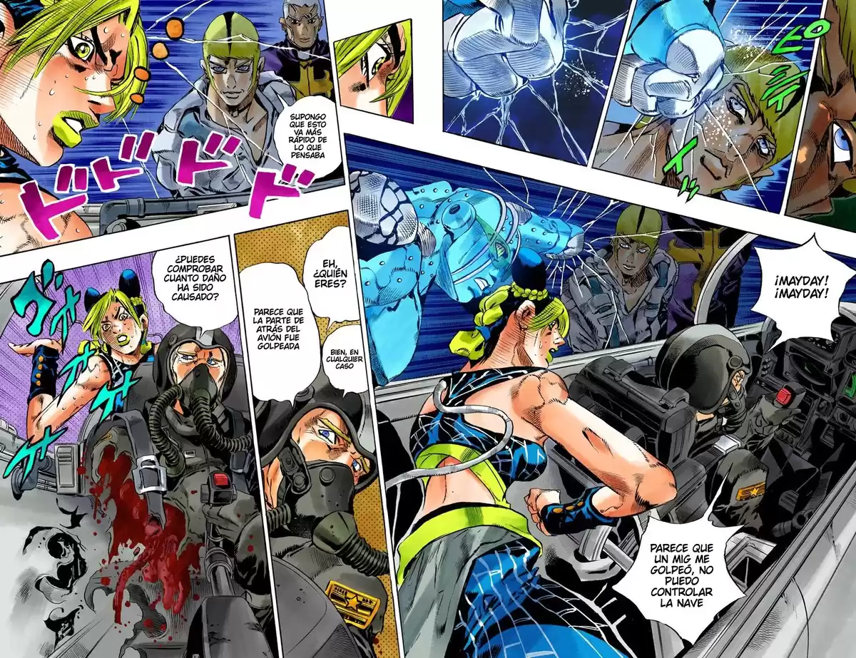 JoJo's Bizarre Adventure Parte 6: Stone Ocean Full Color Capitulo 121: Under World parte 3 página 11