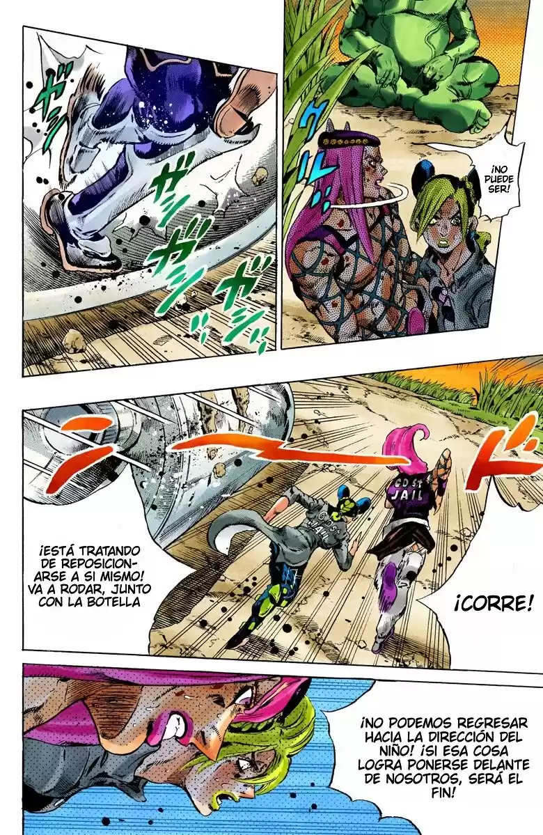 JoJo's Bizarre Adventure Parte 6: Stone Ocean Full Color Capitulo 89: Whitesnake - El Perseguidor parte 1 página 10